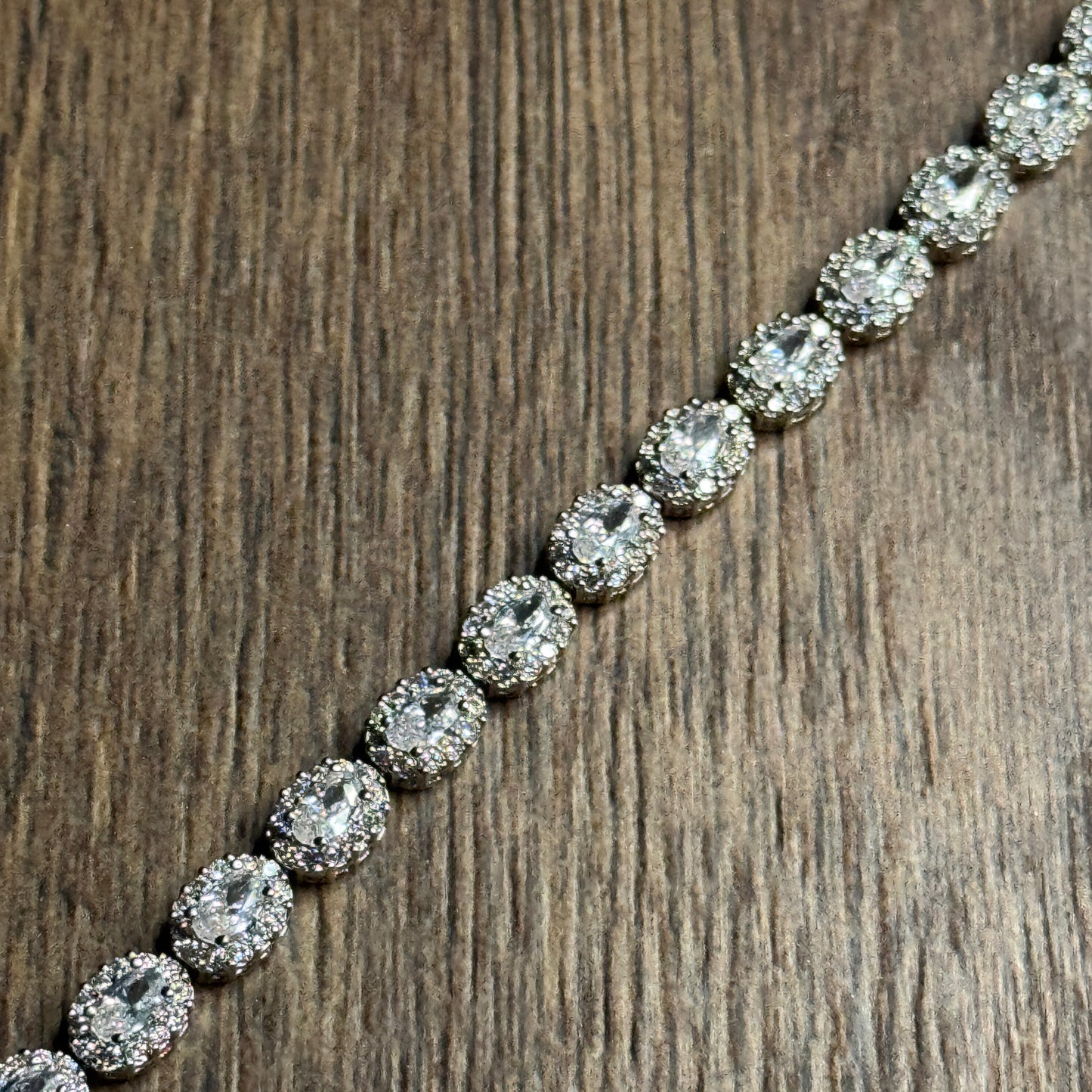 CLEAR DIAMOND BRACELET